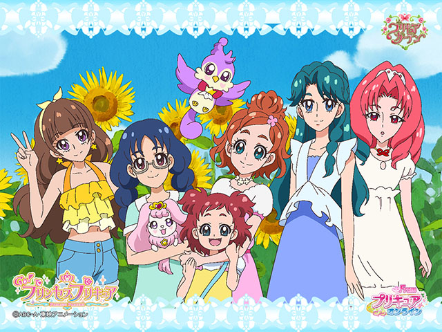 デコってプリキュア 壁紙ダウンロード プリキュアガーデン