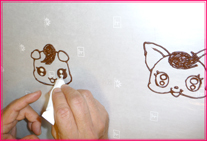 めのキラキラを入れよう☆