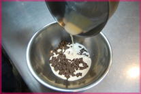 チョコをとかすよ！