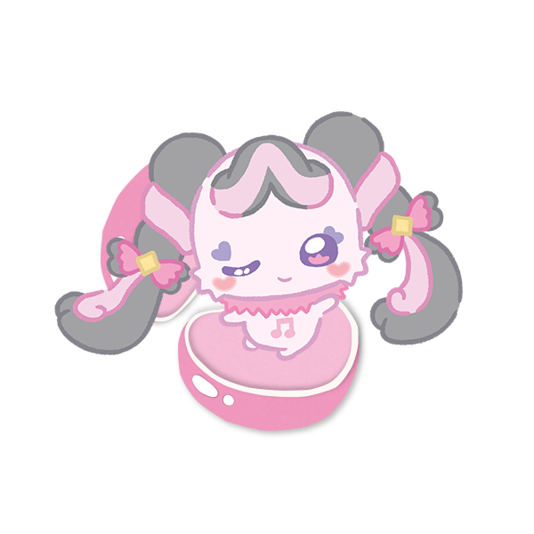 ぷちきゅあめろろんのイラスト