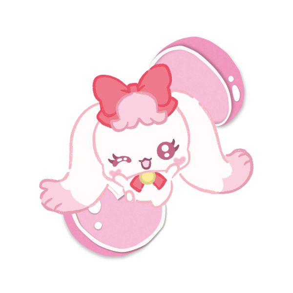 ぷちきゅあみるくのイラスト