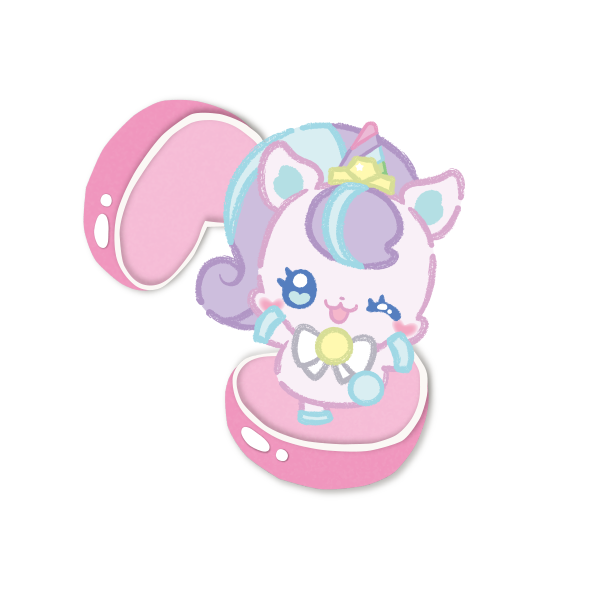 ぷちきゅあにこのイラスト