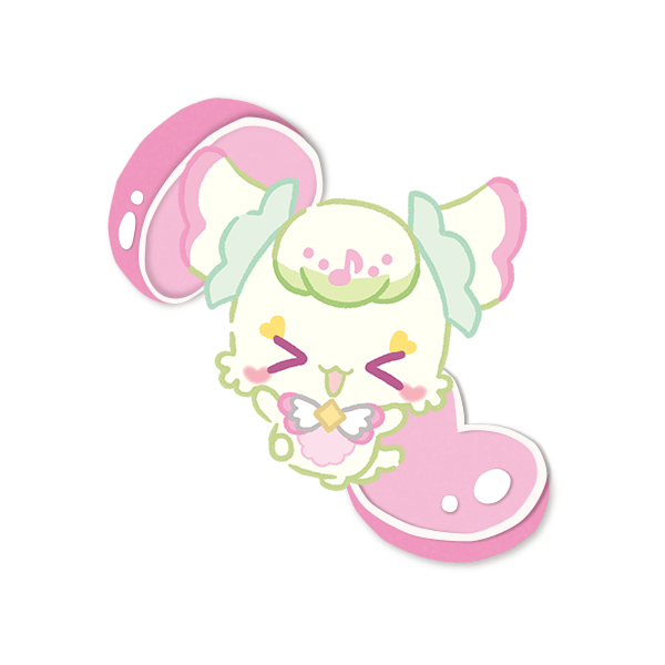 ぷちきゅあぷりるんのイラスト