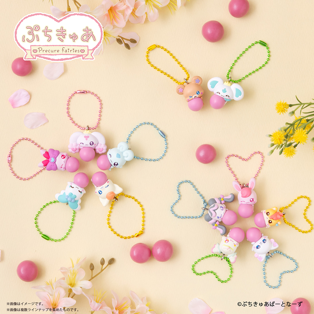 「ぷちきゅあマスコットwithチョコスナック３」画像１