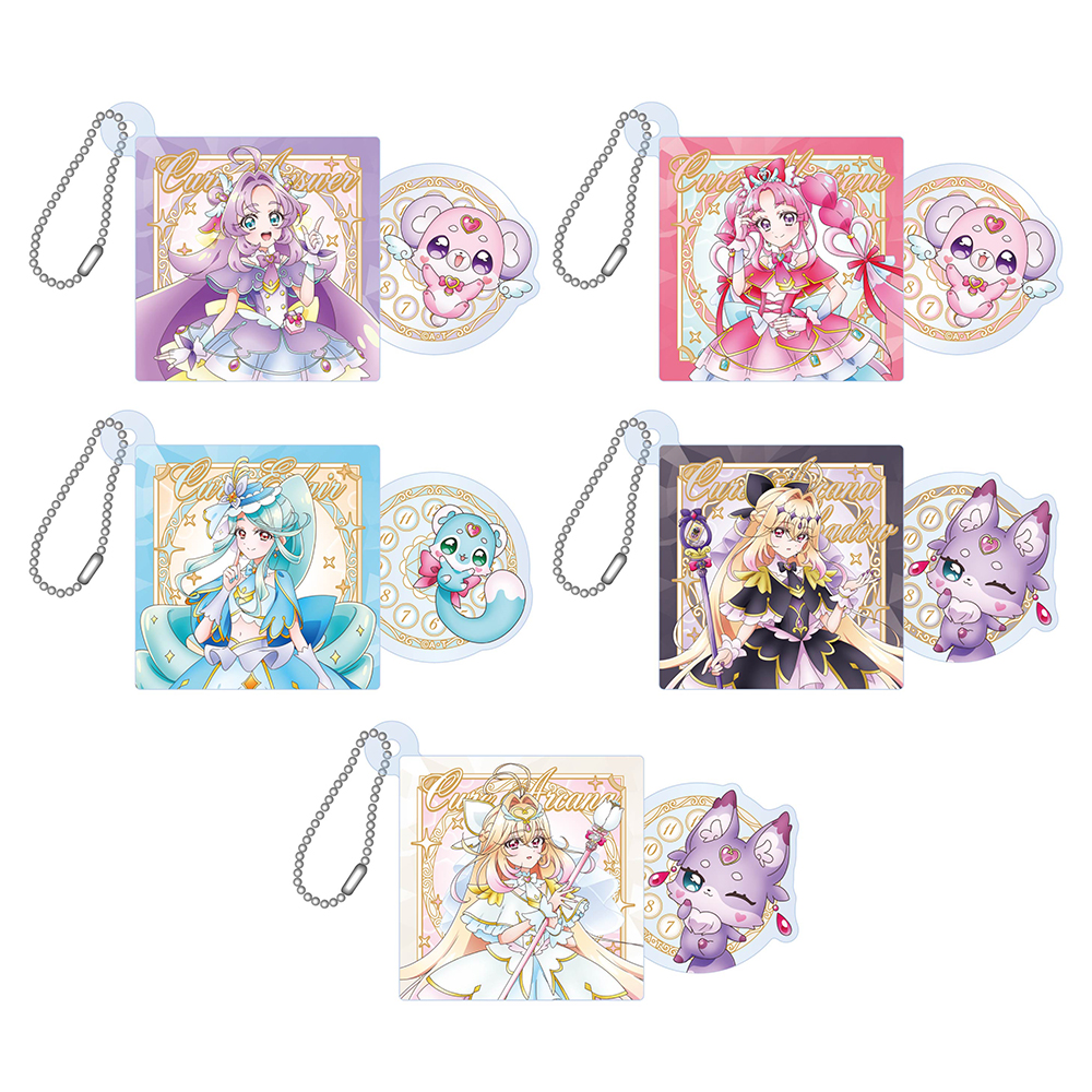 スライドアクリルキーホルダー