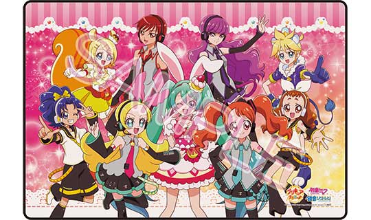 キラキラ☆プリキュアアラモード×初音ミク・鏡音リンレン」コラボ