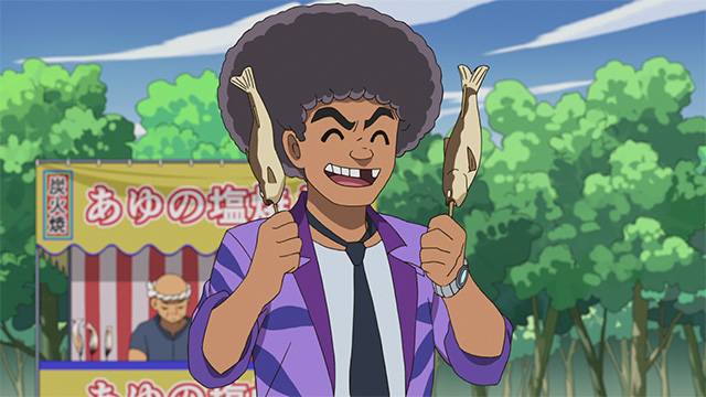 第5話 立津手トンペイ ヘアスタイル