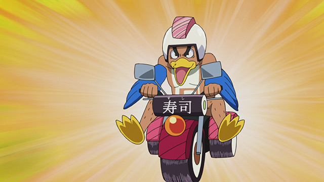 第14話 立津手トンペイ（スシスクーター）