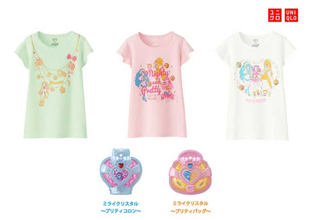 HUGっと！プリキュア」×UNIQLOコラボのTシャツが登場！ | ニュース