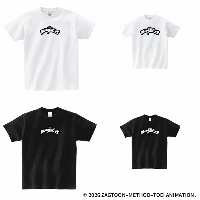 「ミラキュラス　デコTシャツ　デコTシャツ for Kids」