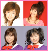 五條真由美、うちやえゆか、工藤真由、宮本佳那子