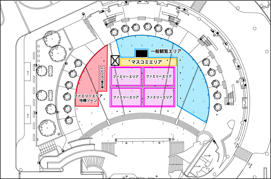 観覧エリアマップ