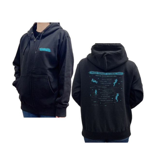 ジップパーカー