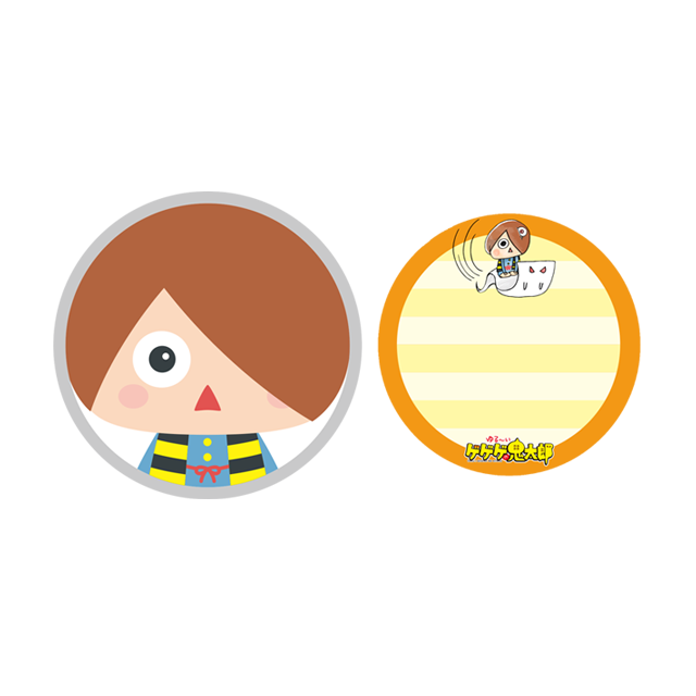 ゆる~いゲゲゲの鬼太郎:缶入りメモ 鬼太郎